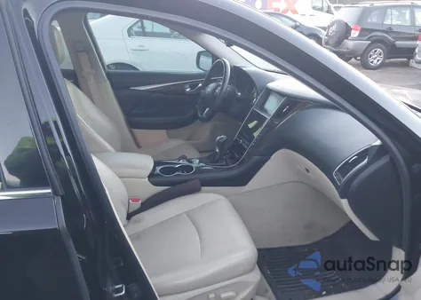 2015 Infiniti Q50 Premium from USA, damaged, VIN JN1BV7AR4FM414256